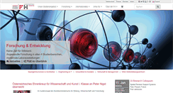 Desktop Screenshot of fh-kaernten.at